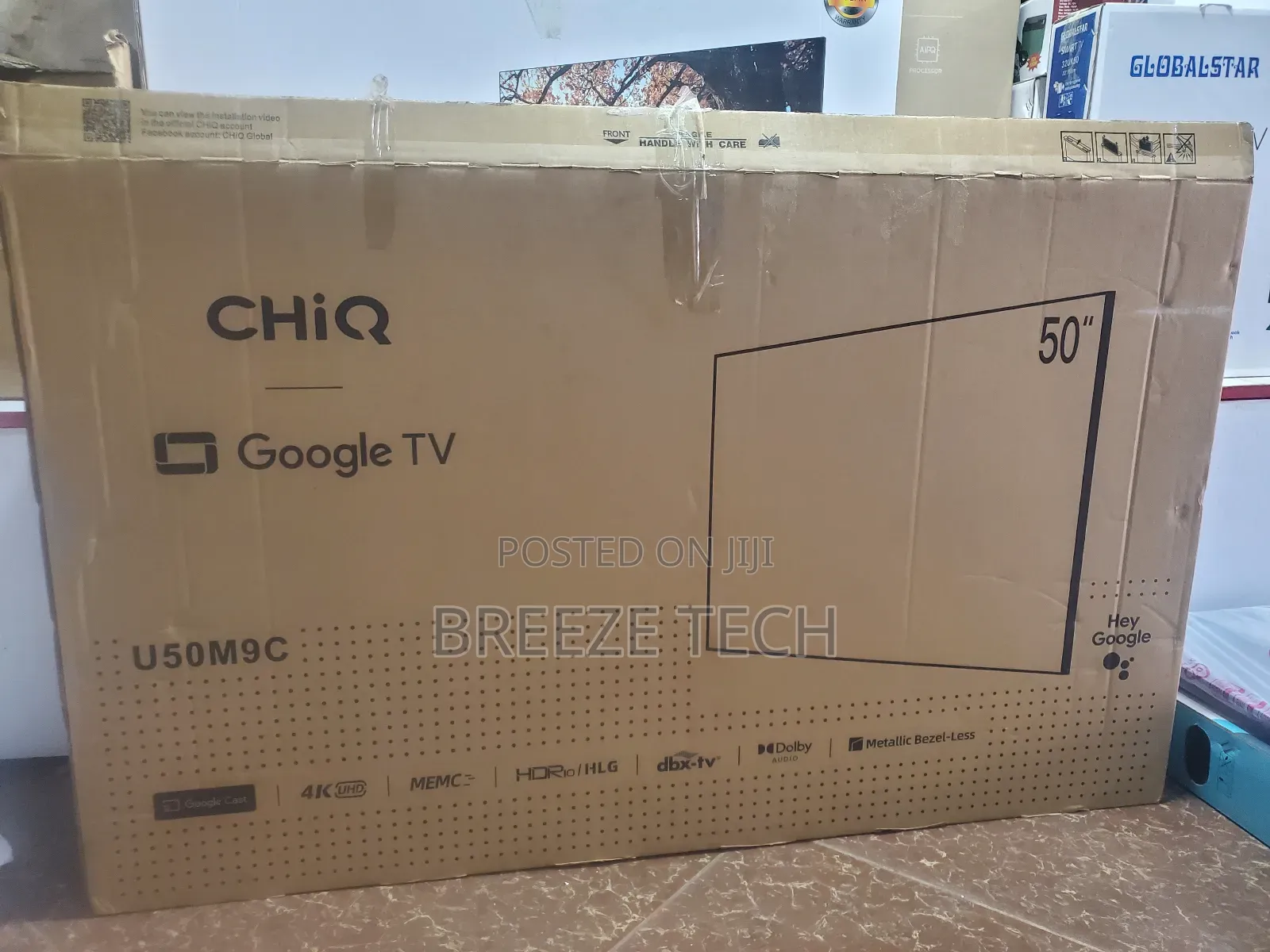 Chiq 50" Smart Flat Screen