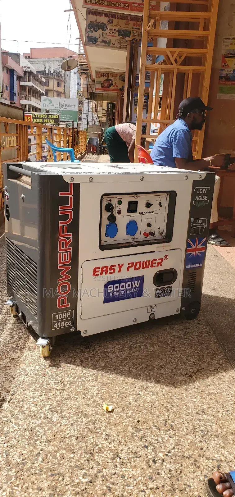 Easy Power 9000w / 9kva Low Noise Diesel Generator