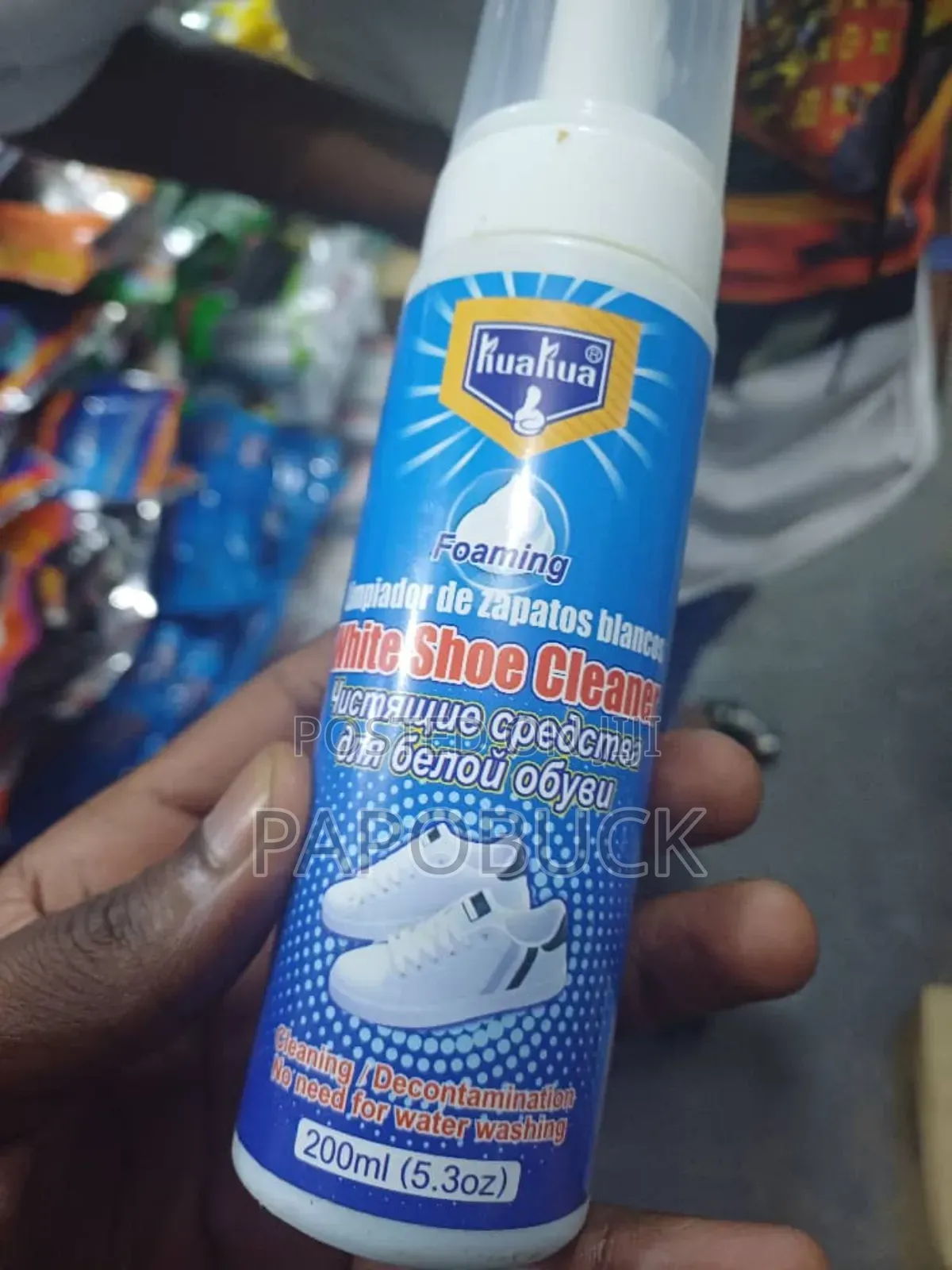 Foaming White Shoe Cleaner