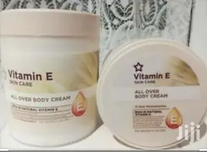 Vitamin E Body Cream for Dry and Very Dry Skin