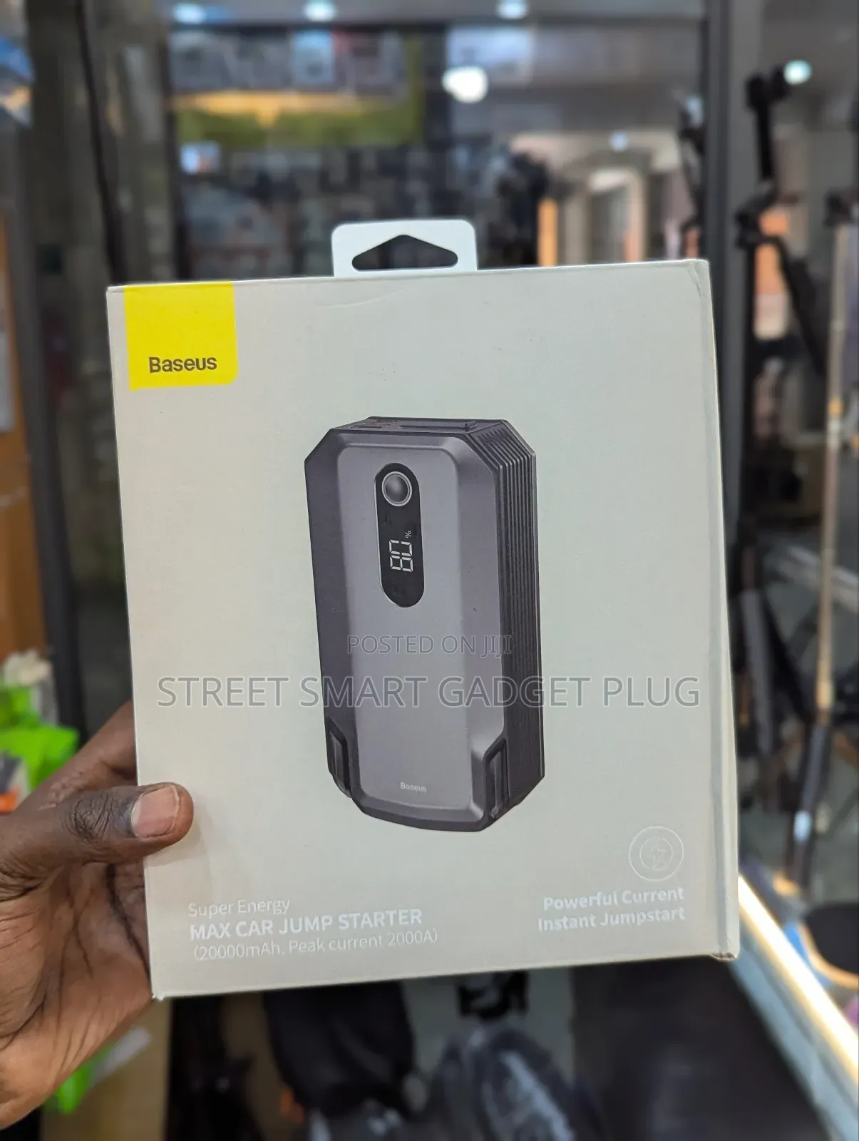 Bauseus Super Energy Max Car Jump Starter 20.000mah (2000a)