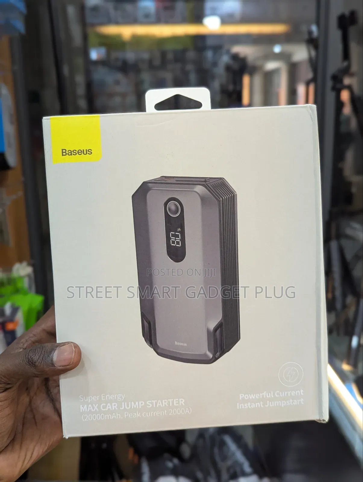 Bauseus Super Energy Max Car Jump Starter 20.000mah (2000a)