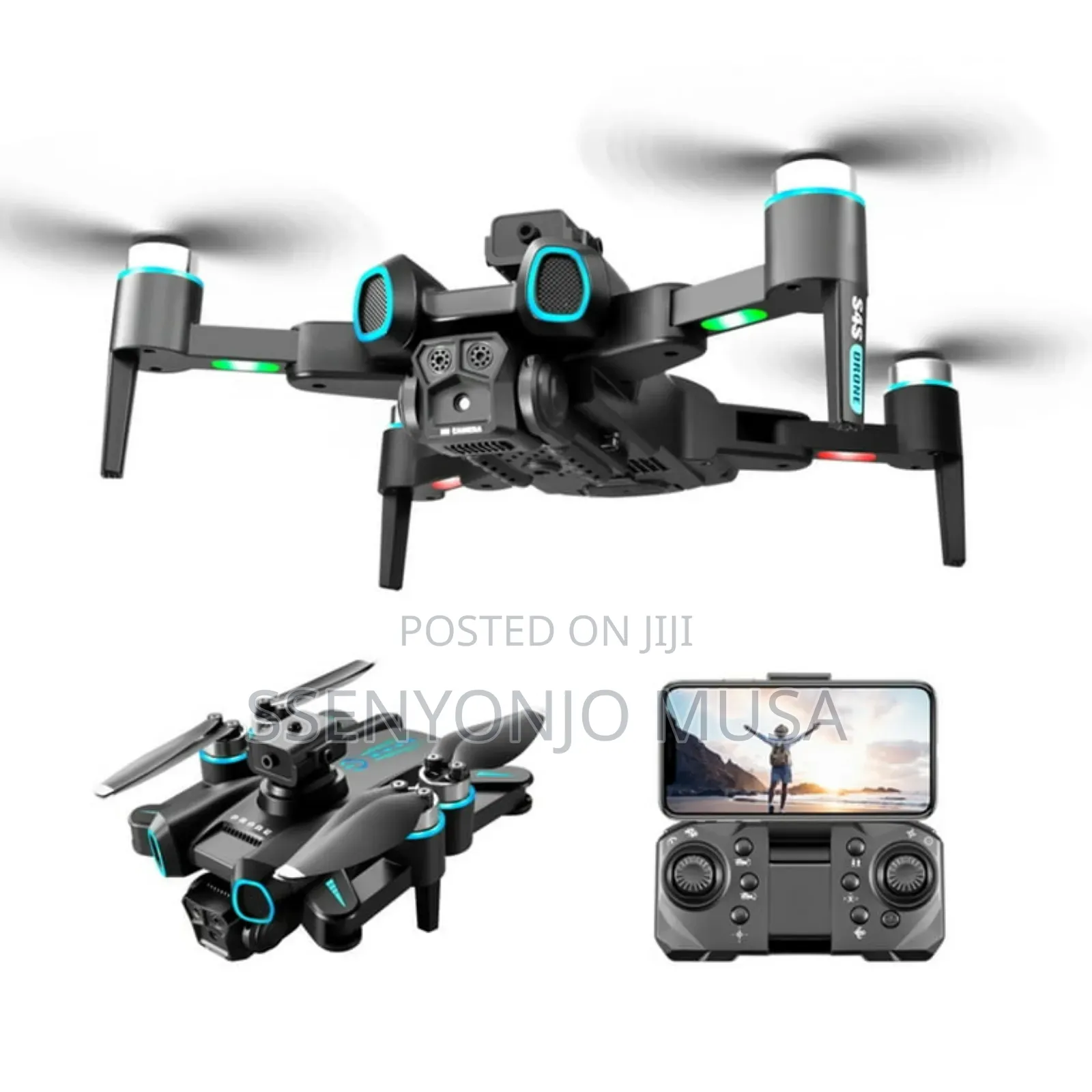 Rc Drone With Hd Dual Camera 5g Wifi FPV