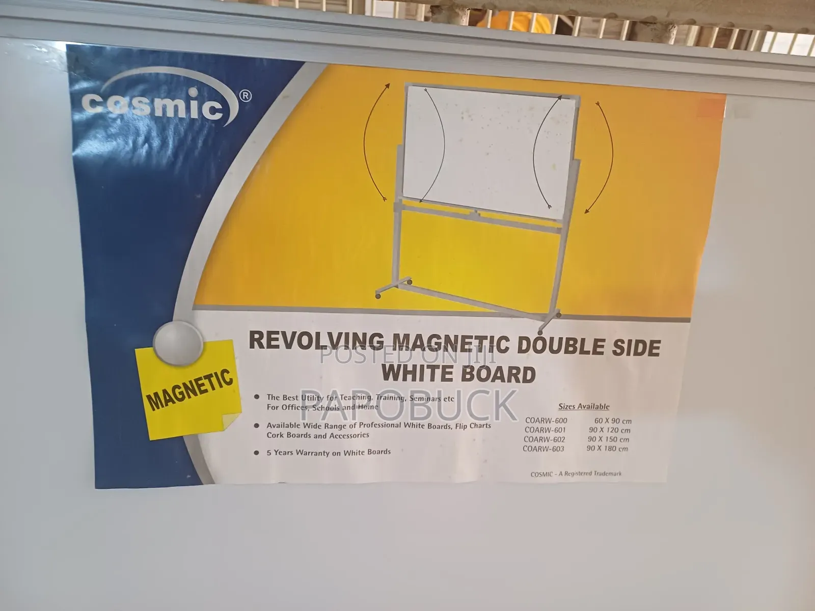 Double Sided Whiteboards