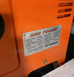 7000 Watts Hiro Power Diesel Silent Generator