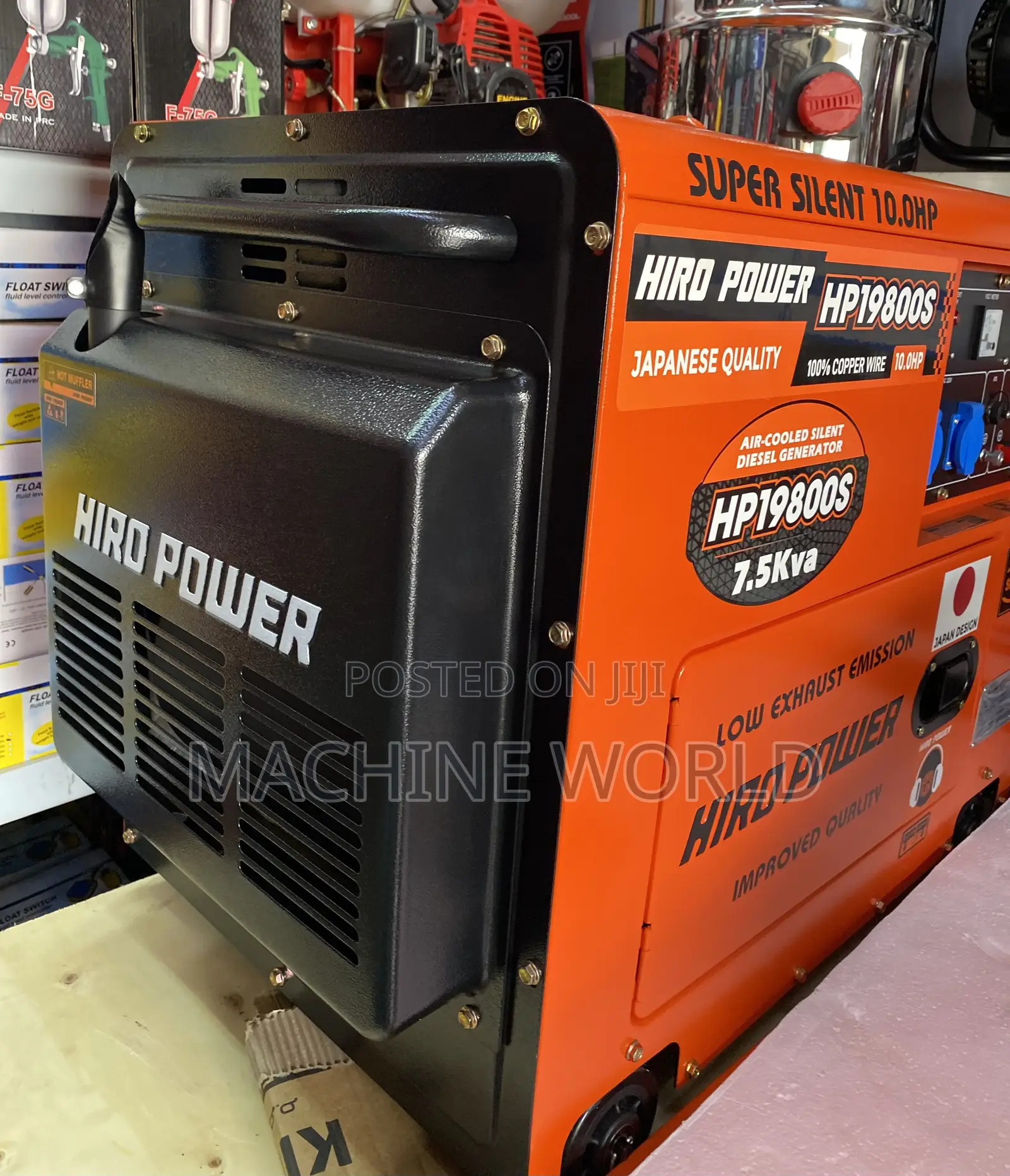 7000 Watts Hiro Power Diesel Silent Generator