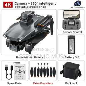 L600 Pro Max Hd Dual Camera Drone With 48 Mins Flight Tim