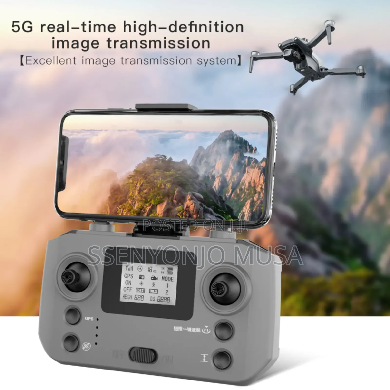 L600 Pro Max Hd Dual Camera Drone With 48 Mins Flight Tim