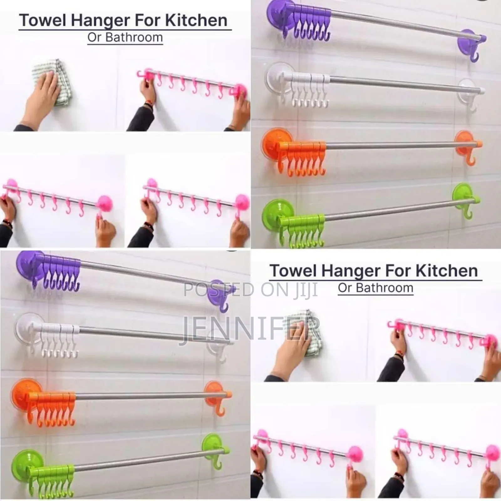 Bathroom Kitchen Towel Hanger