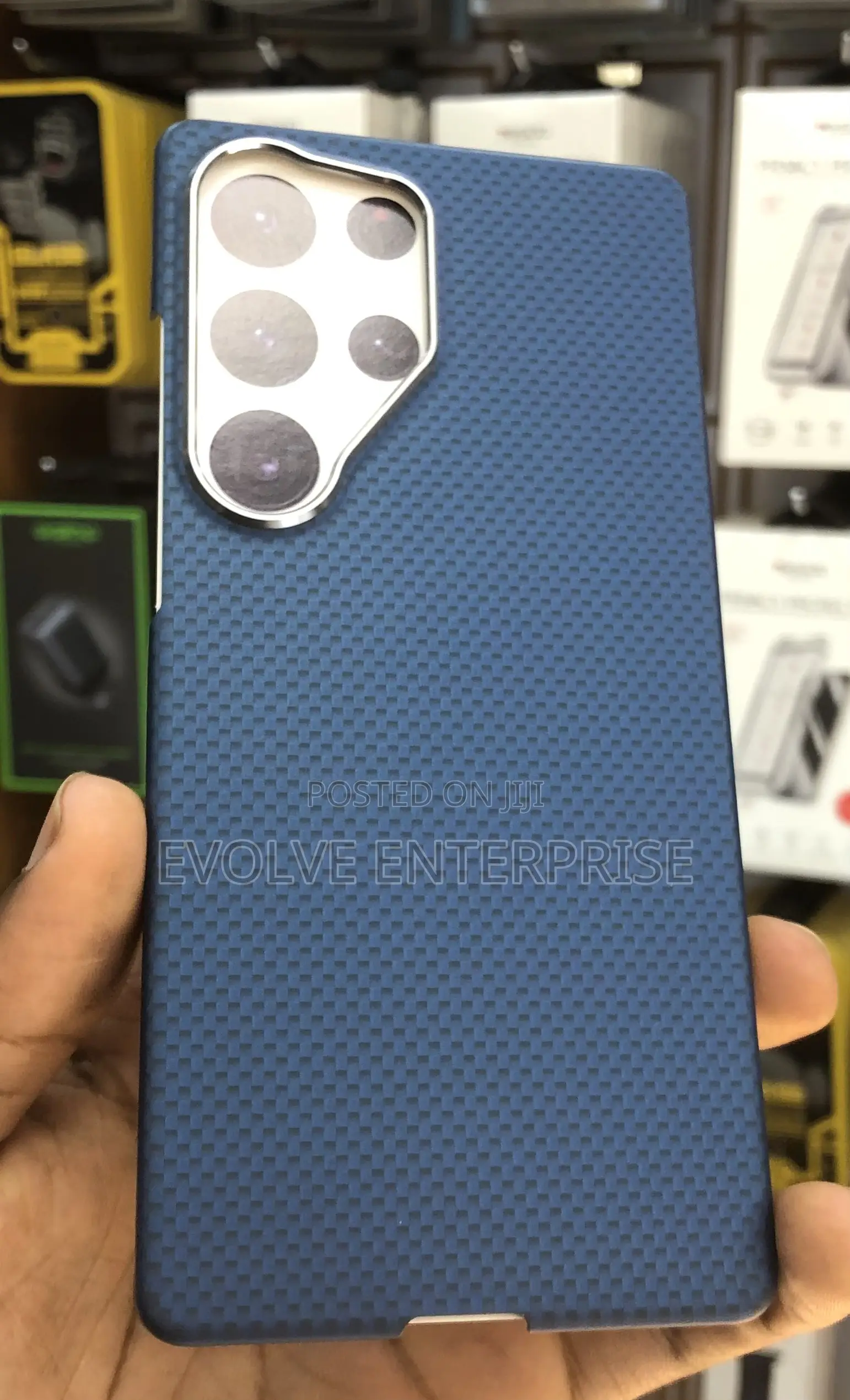 Thin Carbon Fibre Texture Case for Samsung Galaxy S25 Ultra