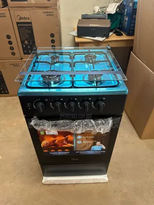 Midea Full Gas Cookers \\ 50cm × 50cm \\ 50tmg4g082-B