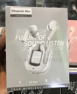 Wireless Headphones Led Power Earphones