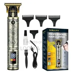 LCD Digital Display All Metal Shaver
