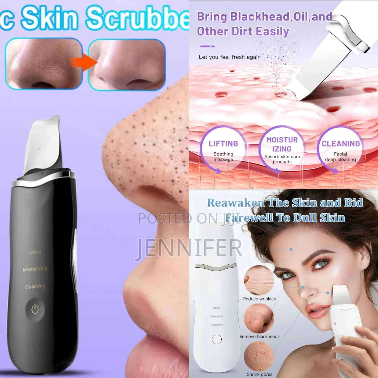 Portable Electric Skin Scrubber
