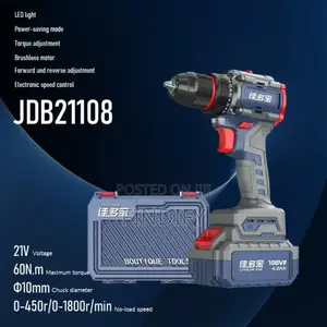 Compact and Lightweight Diy Projects Hand Drill 2 Batteries