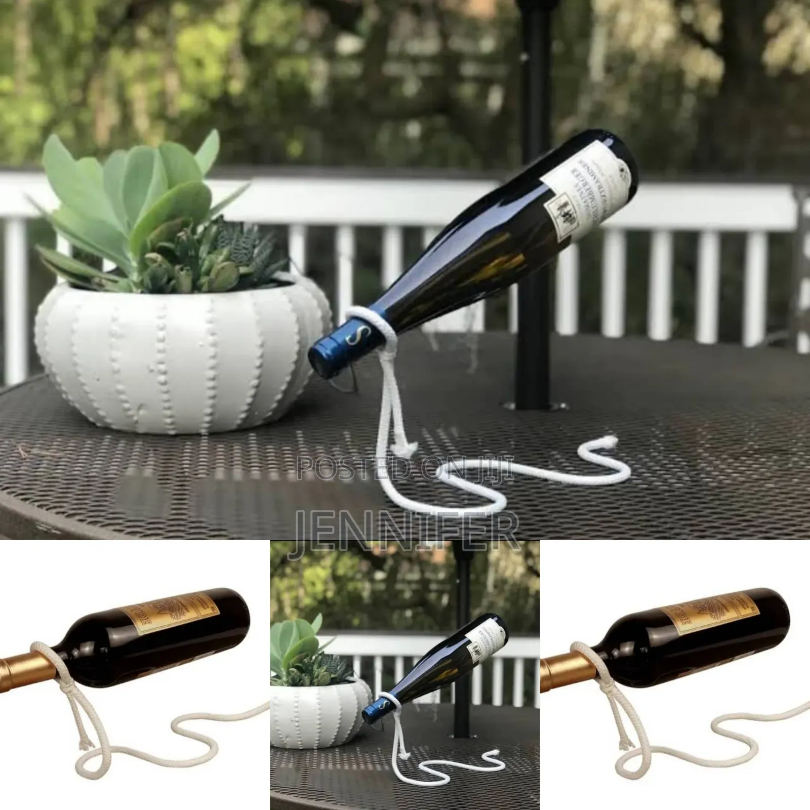 Floating Wine Bottle Holder