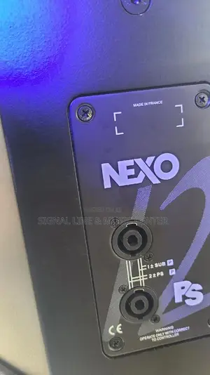 Nexo Top Speaker Size 15inches