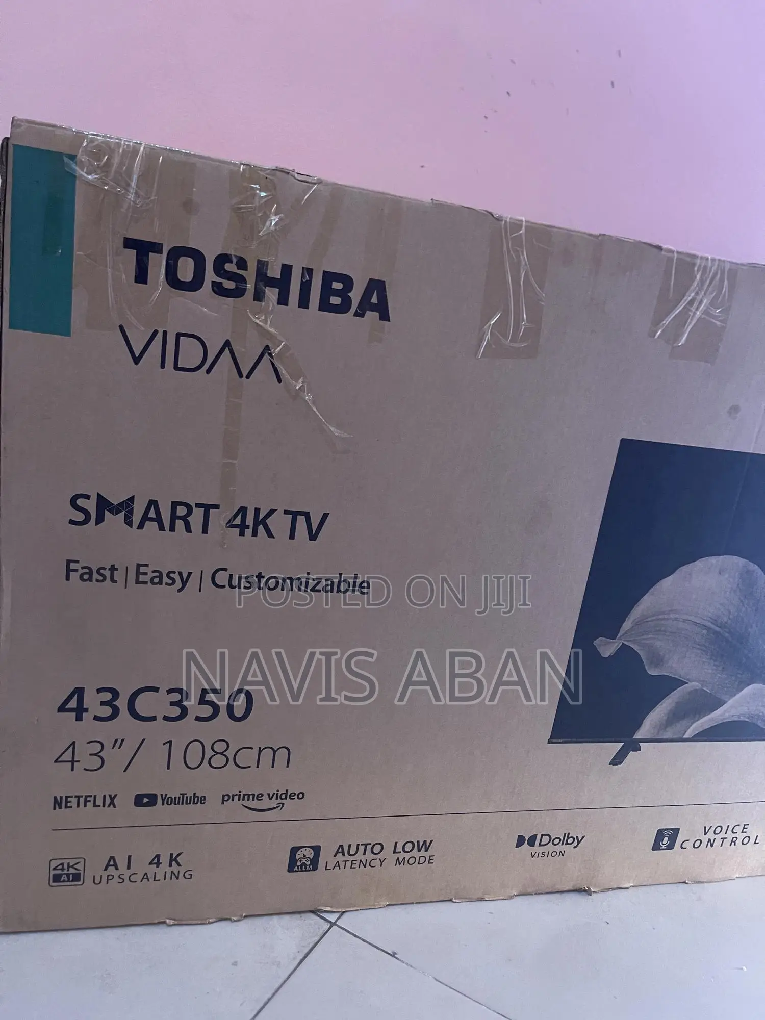 Toshiba 43 Inches Smart Uhd Vidaa Series