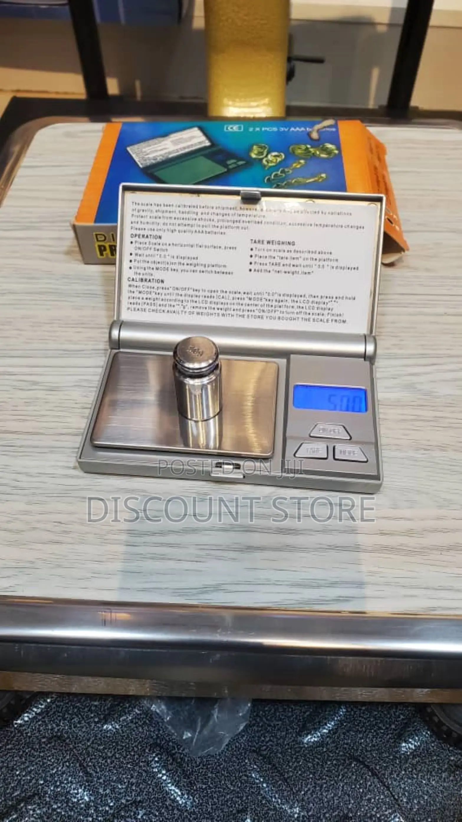 Electronic Jewelry Weighing Scale 500g Jewelry Scale