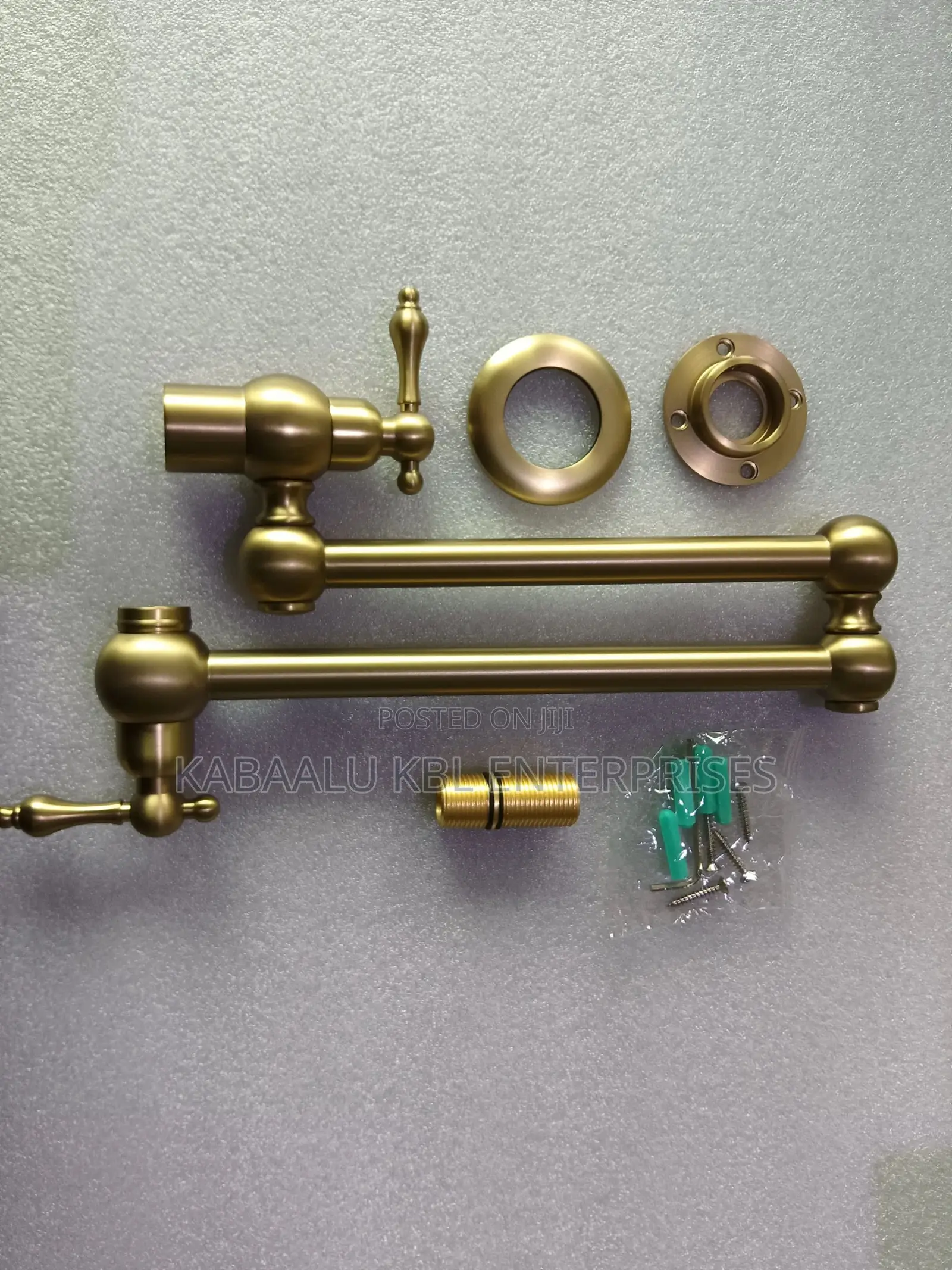 Brush Gold Heavy Duty Pot Filler Tap (Faucet)