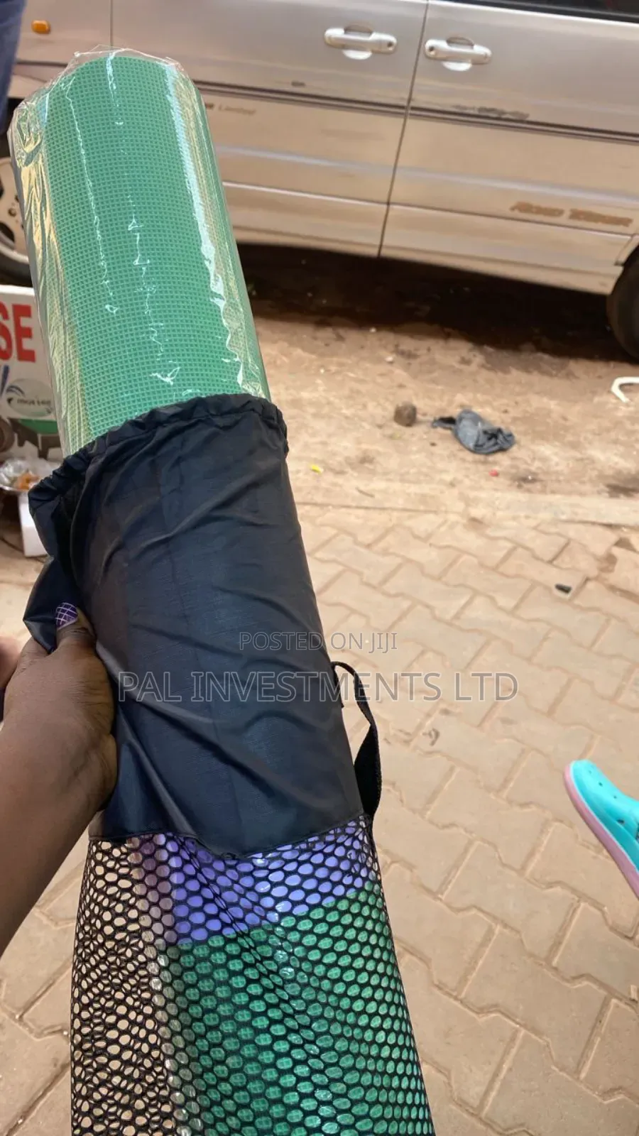 Green Yoga Mat