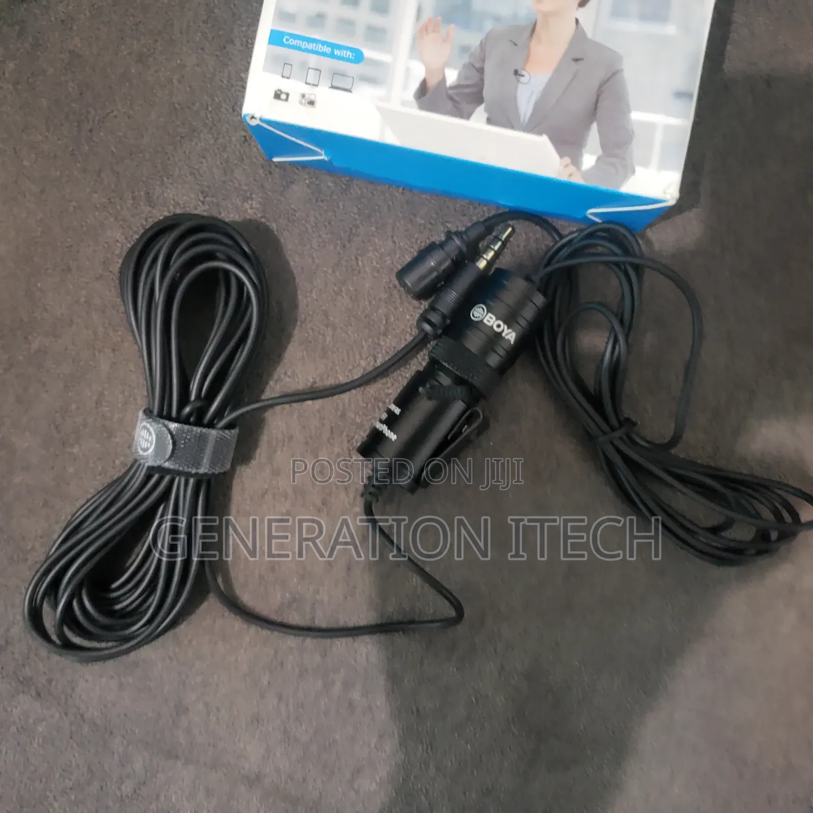 Boya Microphone Wired for Cameras, Phones, PCS -Recording