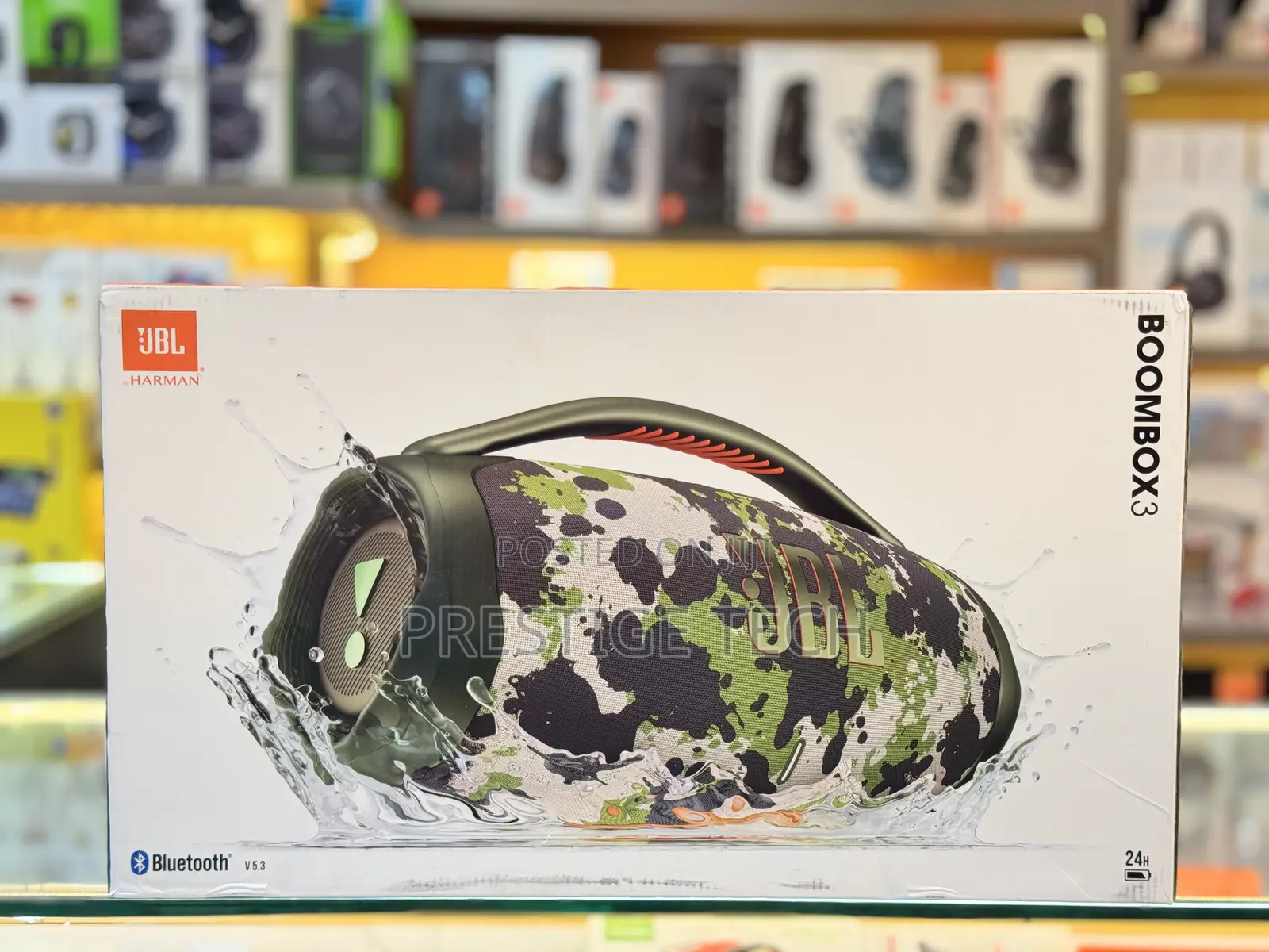 Jbl Boom Box 3 Portable Bluetooth Speaker (Boombox 3)