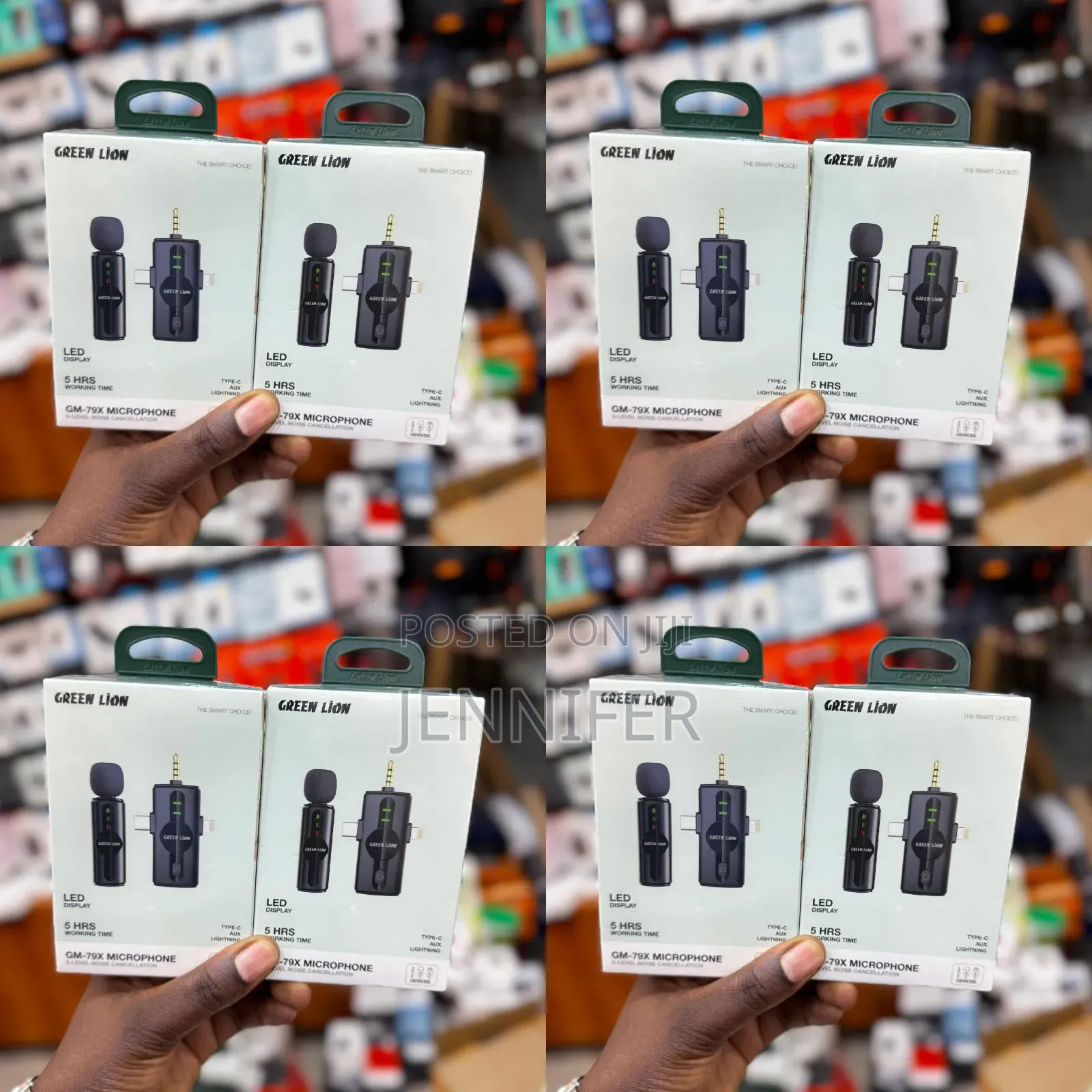 Green Lion Gm-79x 3-in-1 Wireless Microphone