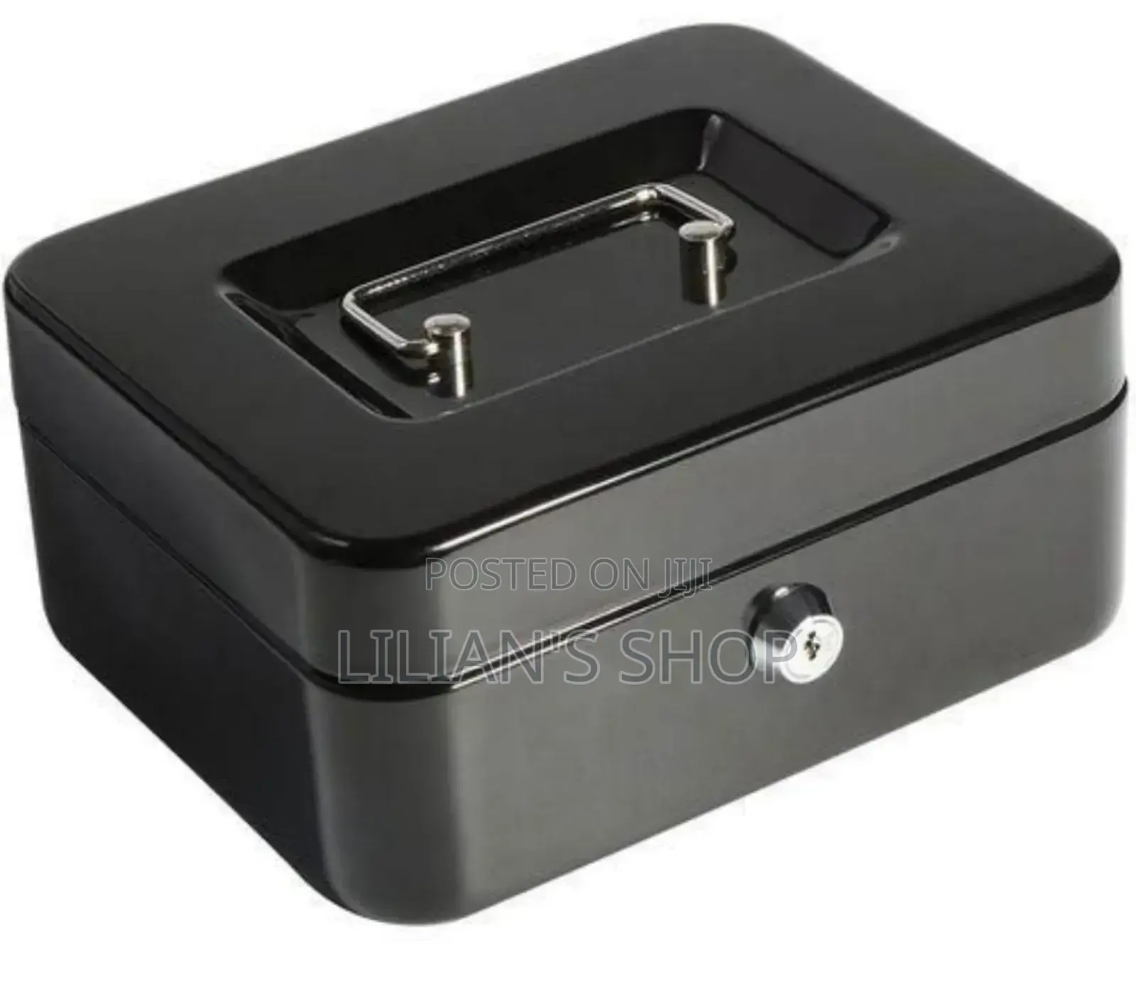Cash Box With Coin Separator Tray-mult Colour