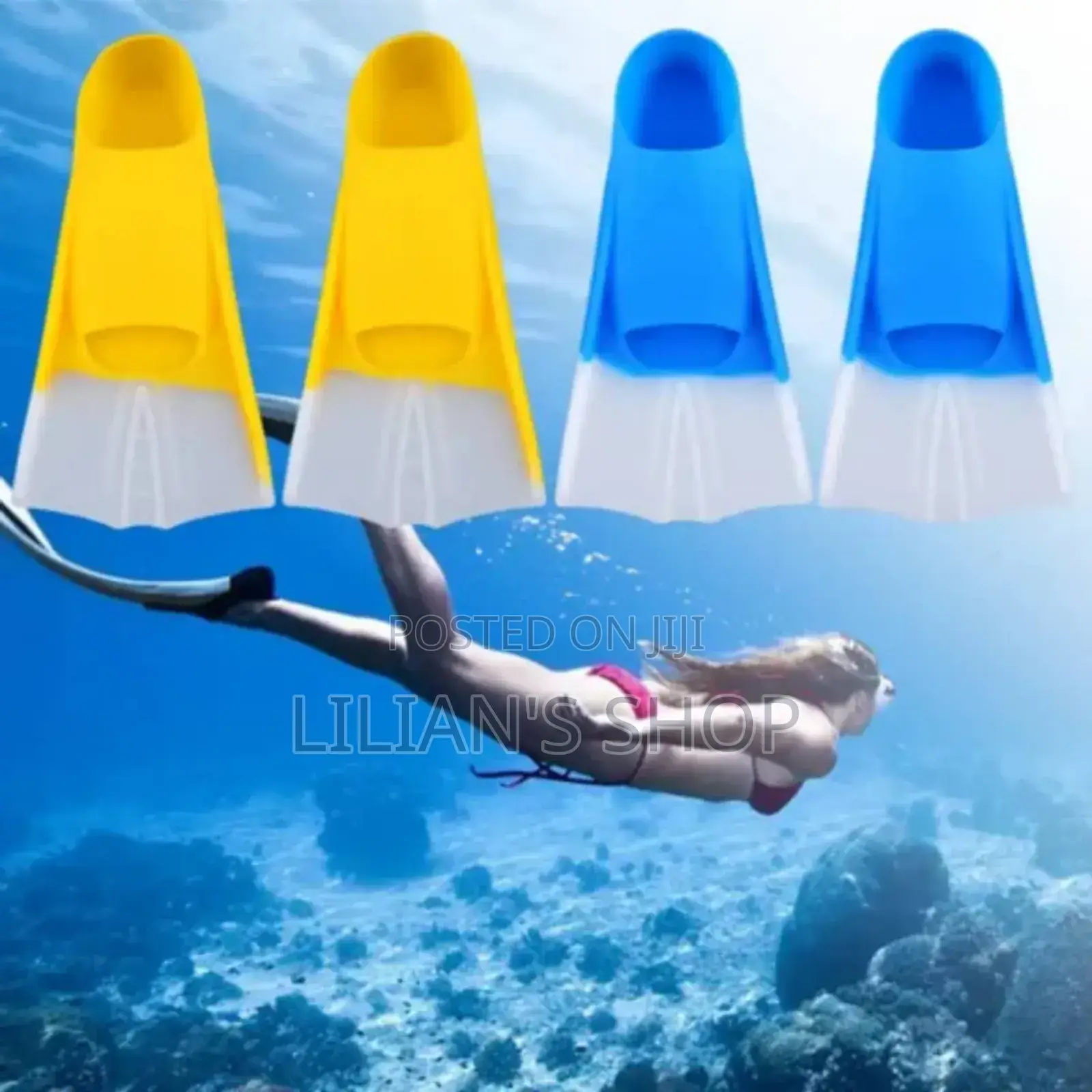 High Quality Silicone Swimming/Snorkelling Slippers/Fins