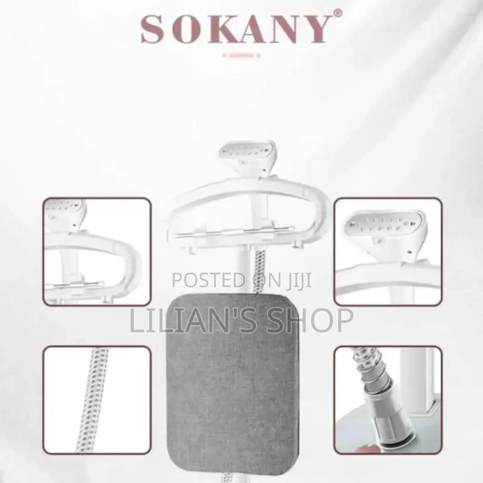 Sokany Sk-4007 Vertical Steamer 2200 Watts, 2.2 Liters