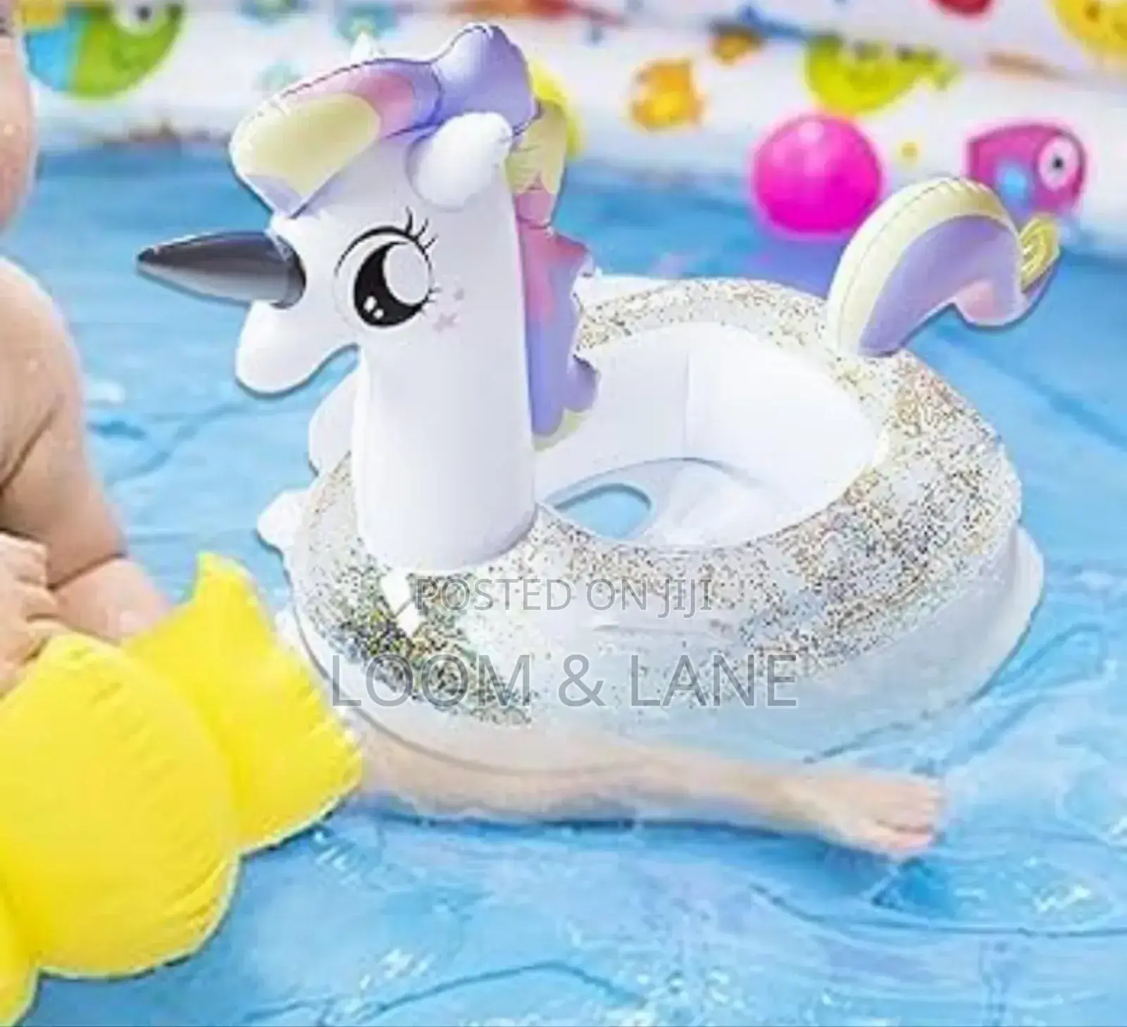 Sequin Inflatable Baby Swimming Ring