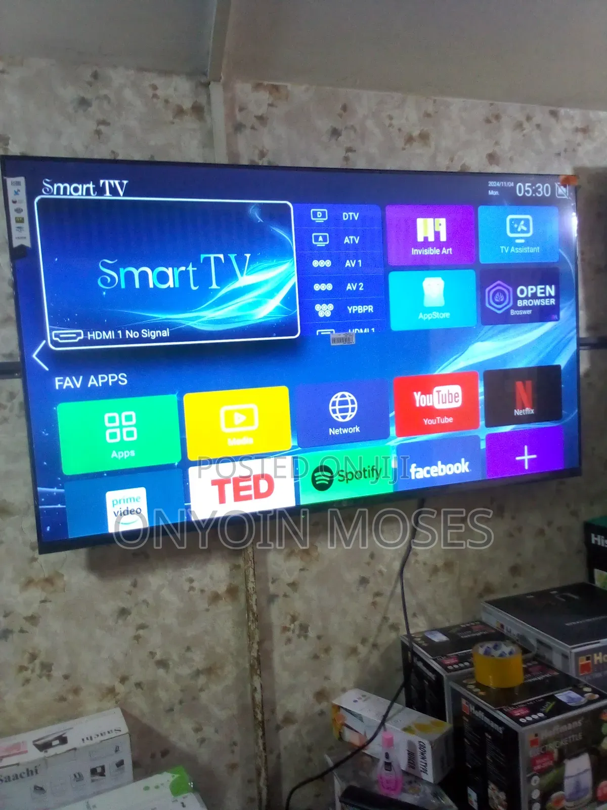 60" Led Lg Android Smart Tv With Inbuilt Decoder