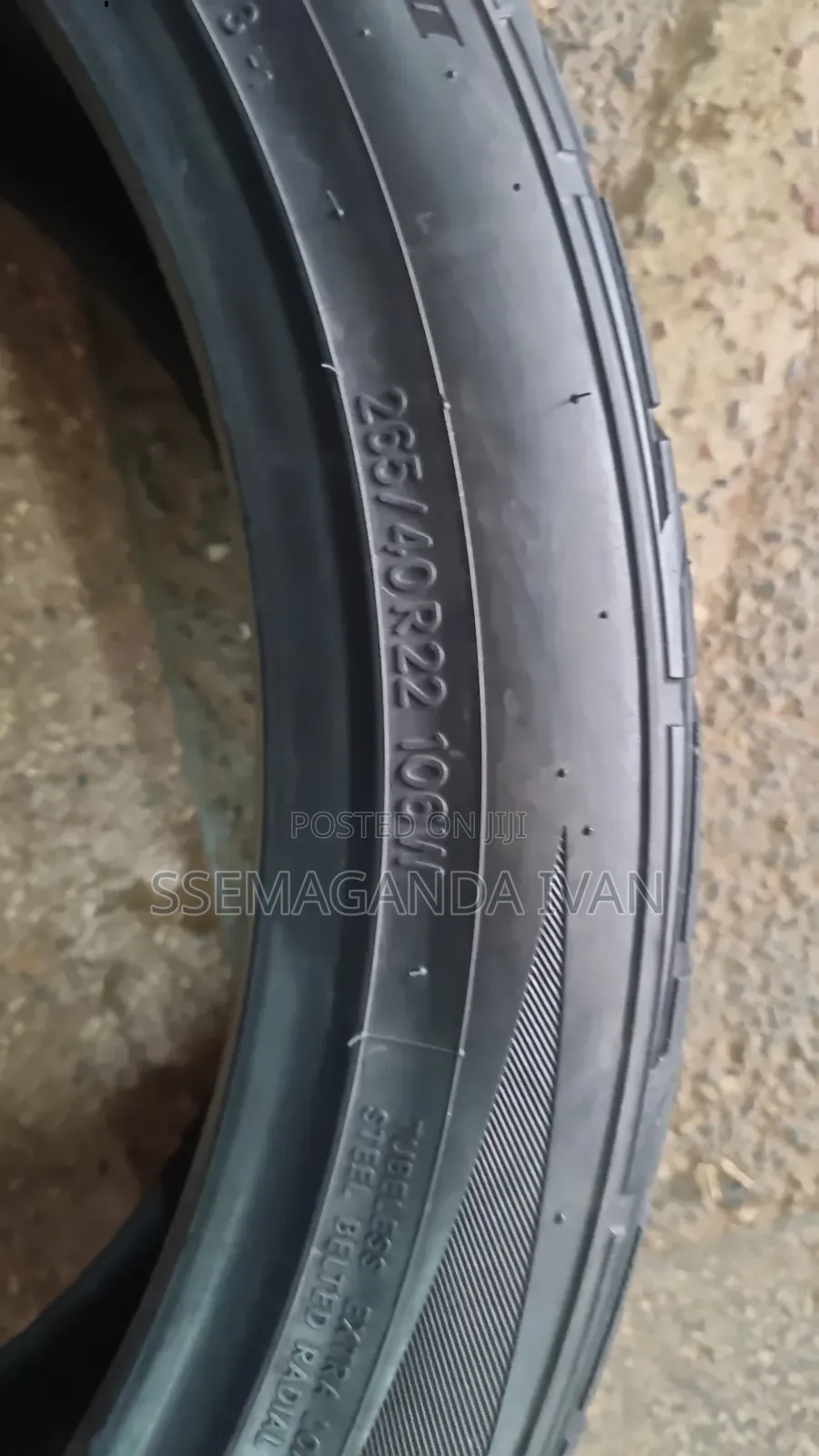 265/40r22 Toyo Foreign Used Made in Japan