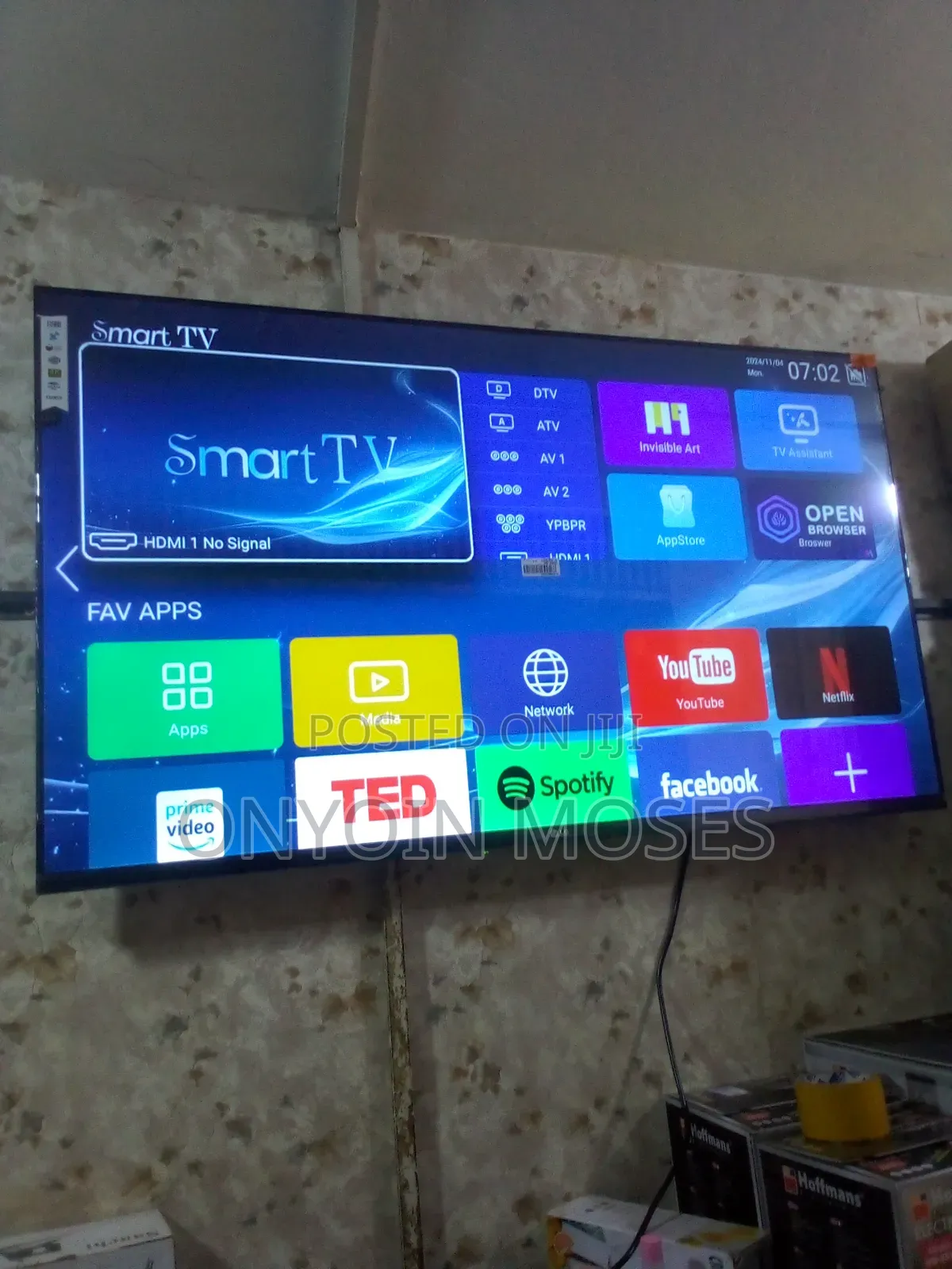 60" Led Lg Android Smart Tv With Inbuilt Decoder