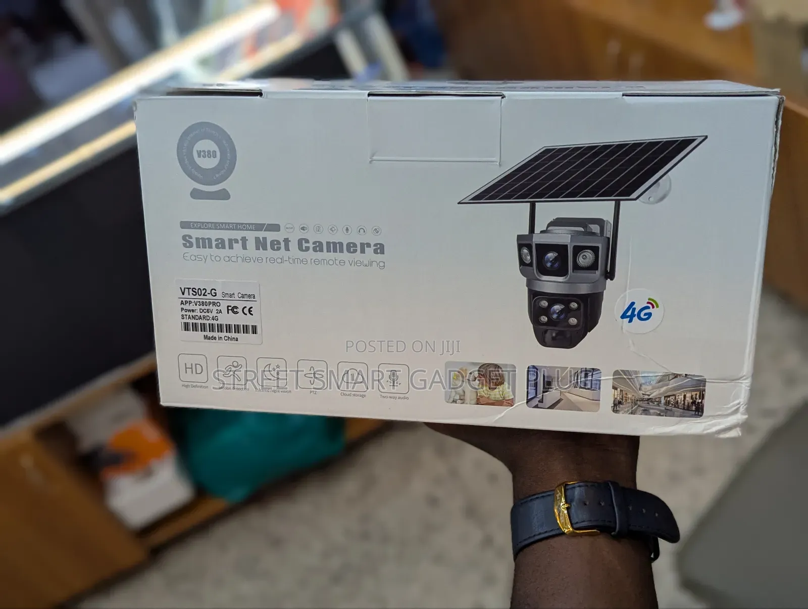 Smart Net V380 Solar Outdoor Camera