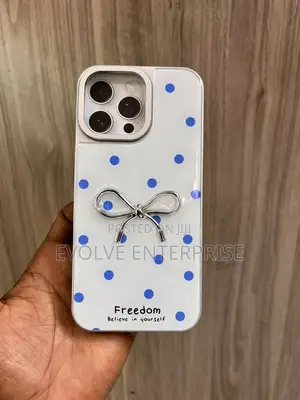 iPhone 15 14 13 12 Pro Max Polka Dots Phone Case