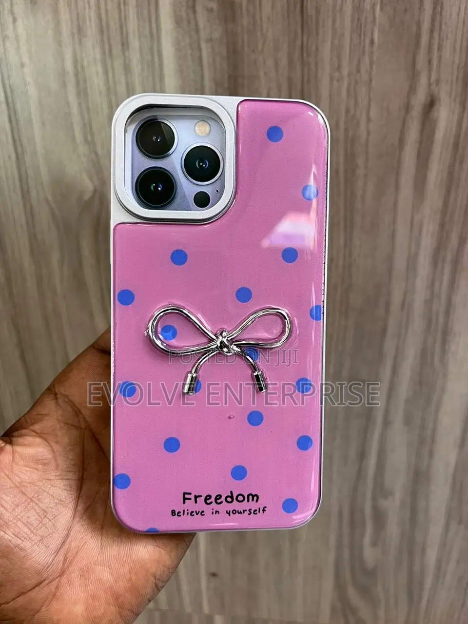 iPhone 15 14 13 12 Pro Max Polka Dots Phone Case