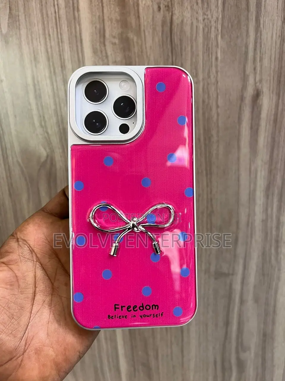 iPhone 15 14 13 12 Pro Max Polka Dots Phone Case