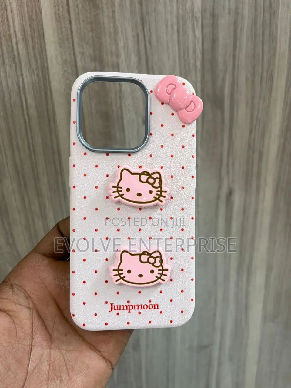 iPhone 14 Pro 13 12 Pro 11 Sweet Kitty Baby Leather Case