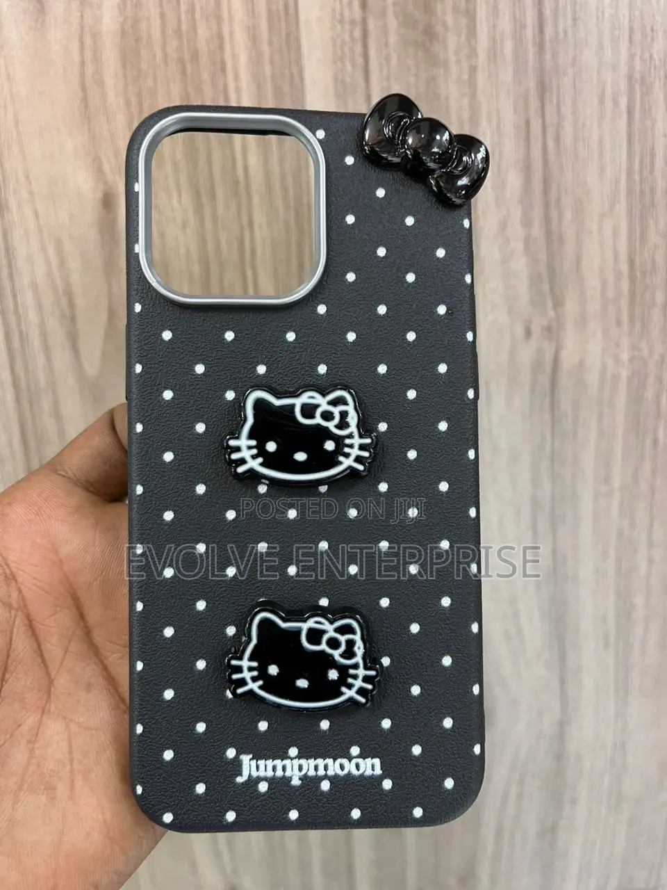 iPhone 14 Pro 13 12 Pro 11 Sweet Kitty Baby Leather Case