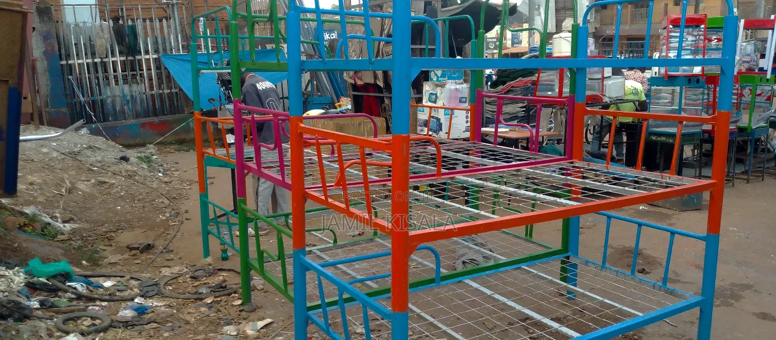 3 Decker Metallic Bed