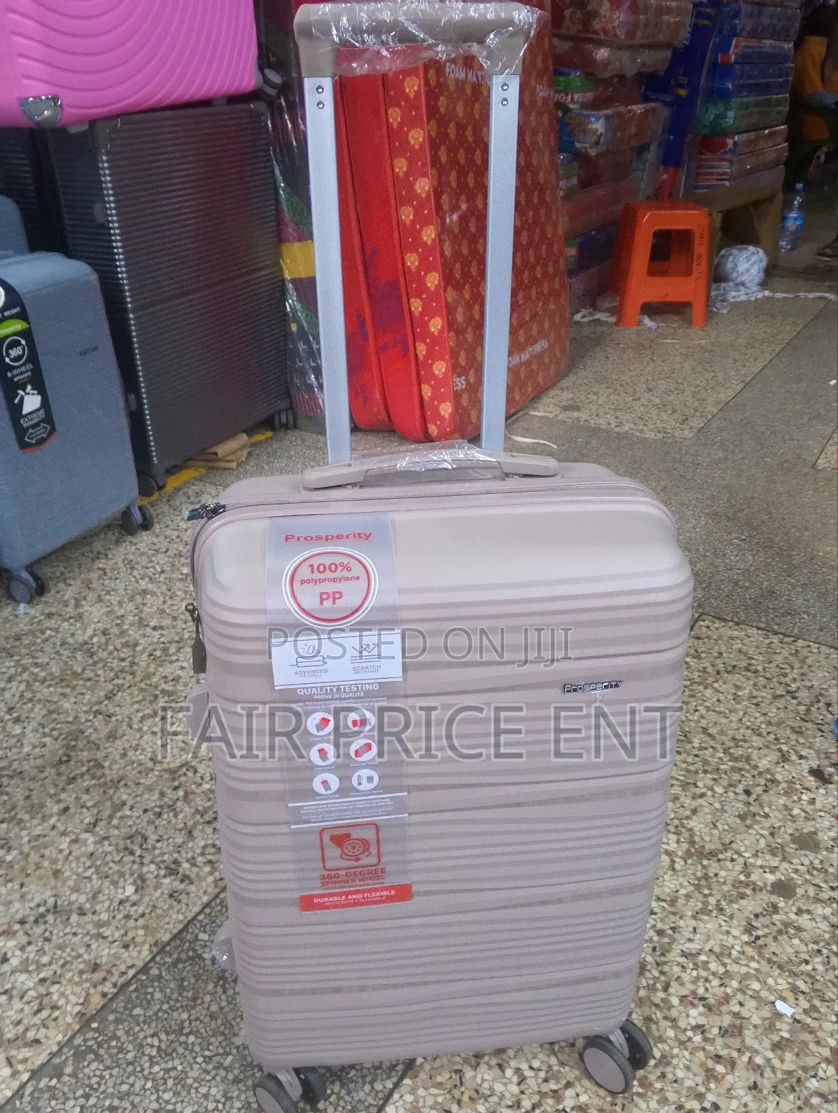 Original Rubber Suitcases. Small. ( Gray)