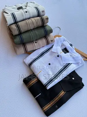 All Sense Buttoned Colored Tshirts