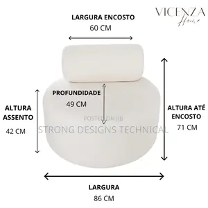 Round / Lounge Chair for Living Rooms/ Boutiques/ Reception