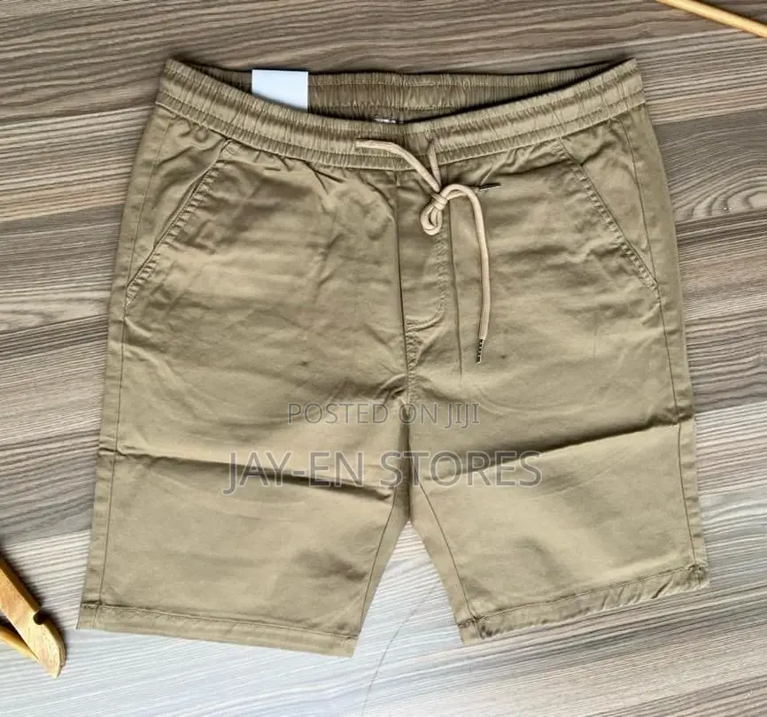 Khaki Lacoste Shorts