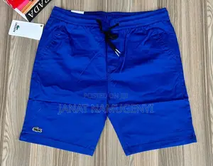 Royal Blue Lacoste Shorts