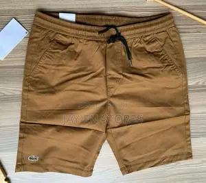 Brown Lacoste Shorts