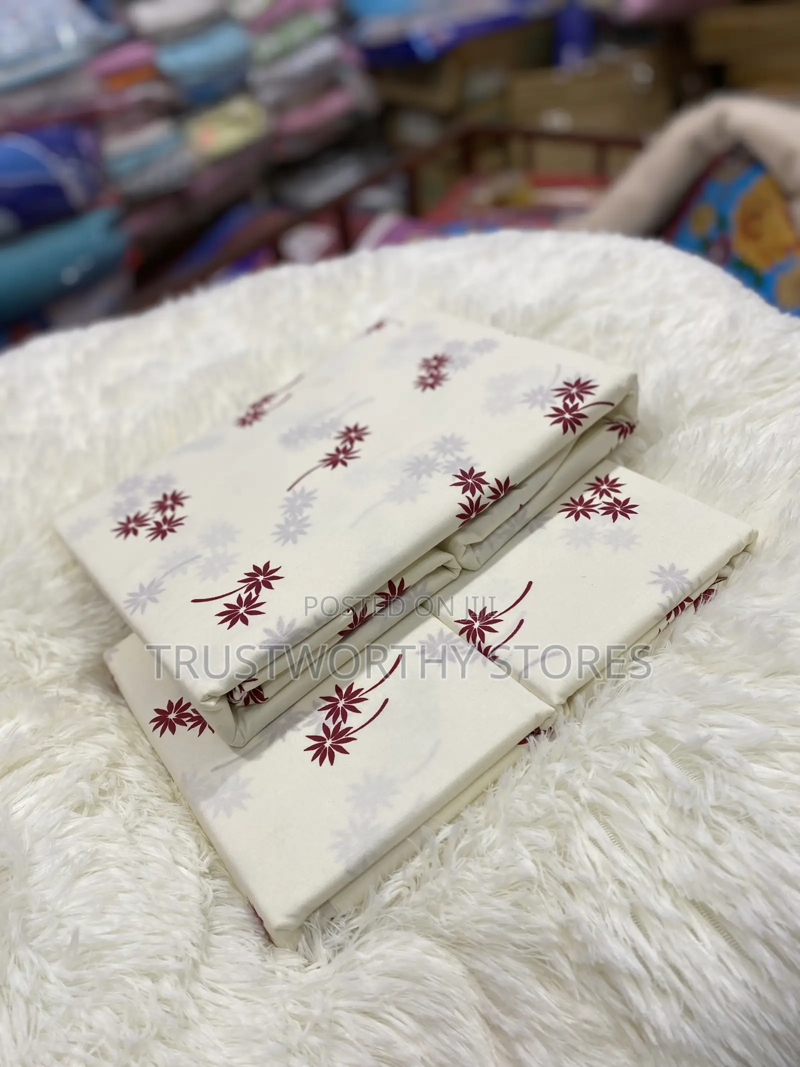 5x6 and 6x6 Bedsheets With 4 Pillowcases