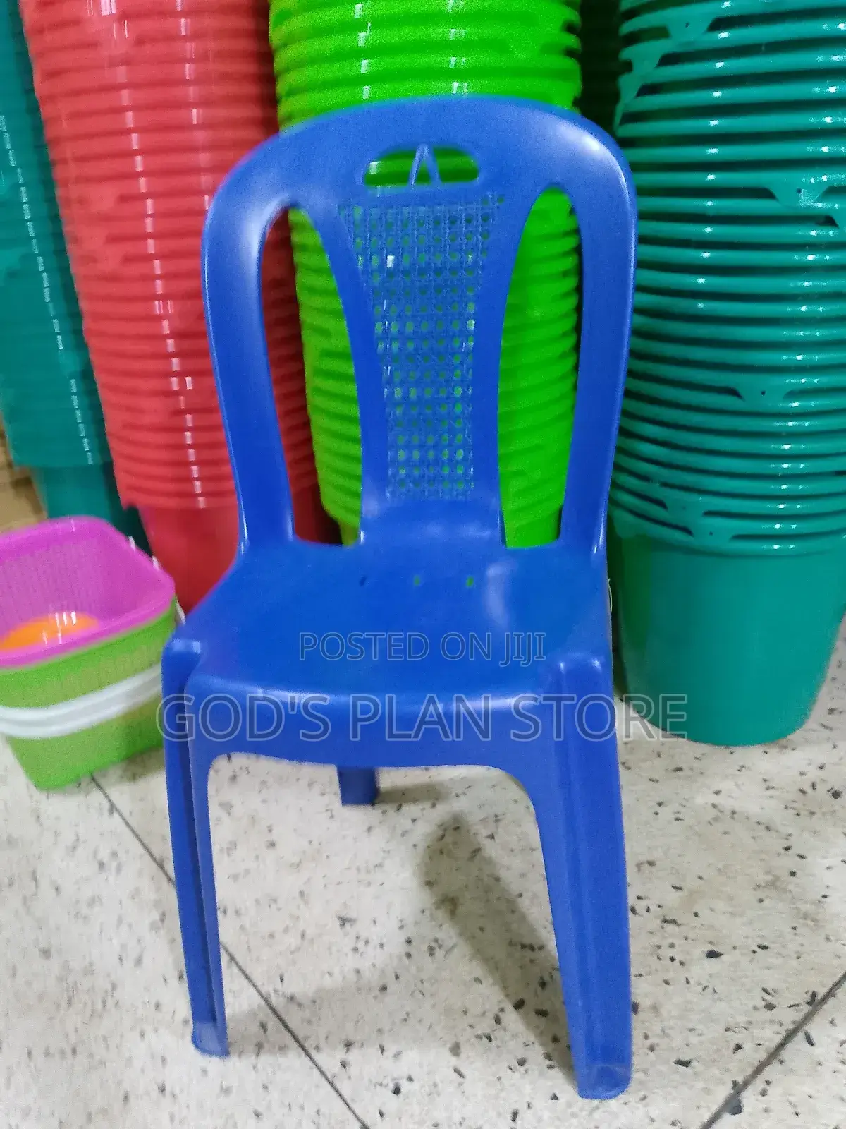 Armless Plastic Chairs (Hard Material)